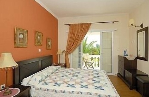 Dafnata Villa | Lovely Villa With Great Pool & Gardens, Sea Views And 800 M To Great Sandy Beach