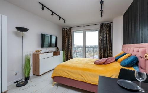 Bialystok Apartment | LoveRoom Panorama Park Jacuzzi
