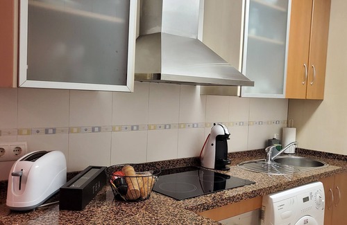 Las Herrerias Apartment | LOW GROUND FLOOR in the FIRST LINE of Vera with private pool!