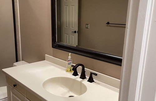 South Central Omaha House | Lower Level of Southwest Omaha home With Private Bedroom and Private Bath