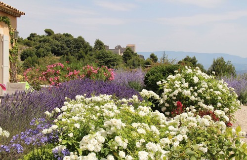 Lacoste House | Luberon, Charm, Great Conveniences, Great view over the castle and the valley.