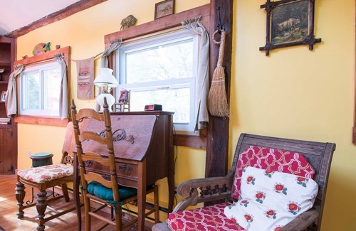 Exeter Cottage | Lucie's Hideway, artistic, bright, tiny house in the woods