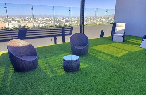 San Luis Potosi Condo | Lujoso Loft céntrico con tina de hidromasaje