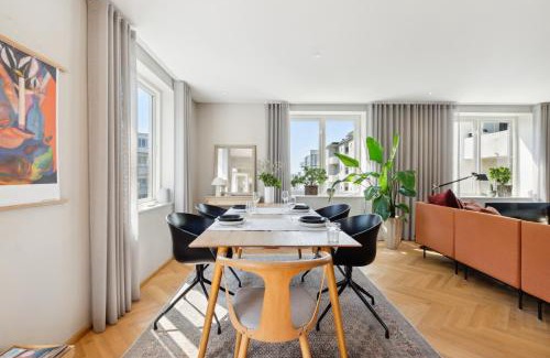 Aarhus C Apartment | Luksus Aarhus C-lejlighed med Panorama Udsigt
