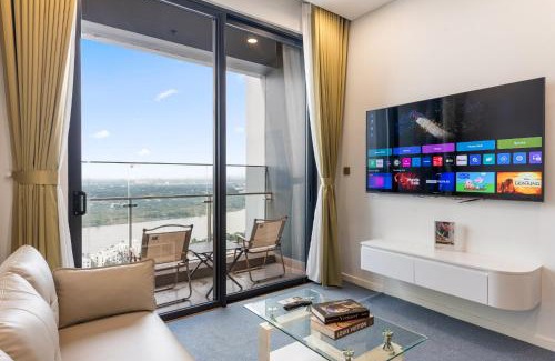 Thao Dien Apartment | LUM Home in Lumiere - Morden Stay - Infinity Pool & Gym Free
