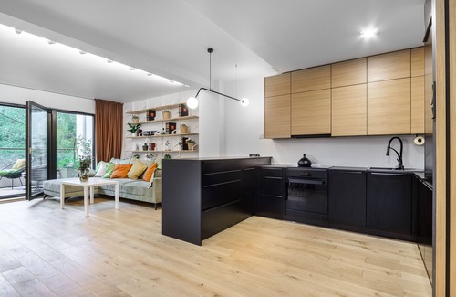 Lodz Apartment | Lumina cozy 2-level apart with terrace