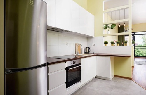Lodz Apartment | Lumina loft studio near Księży Młyn