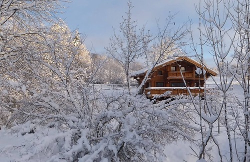 La Longine Ski Chalet | Lux. Chalet with sauna in the Vosges with swimming pond