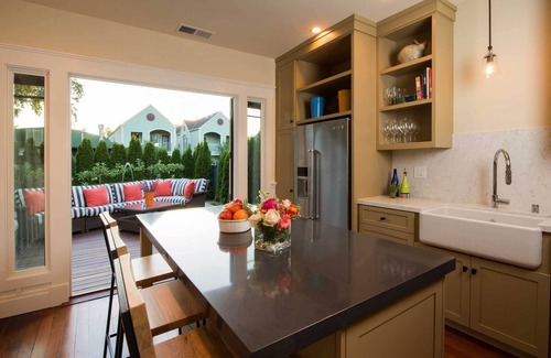 Sonoma House | Lux on First is a rare in-town oasis.