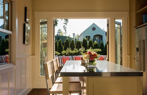 Sonoma House | Lux on First is a rare in-town oasis.