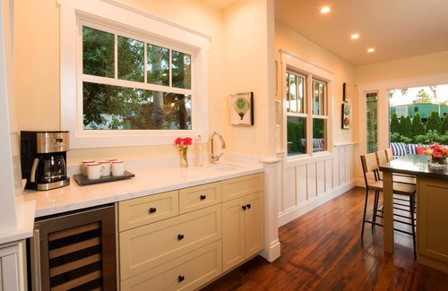 Sonoma House | Lux on First is a rare in-town oasis.