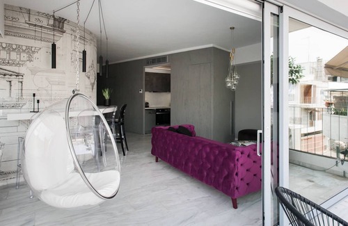Filopappou Apartment | Lux & Vibrant 2 BR Apartment in Philopappou C