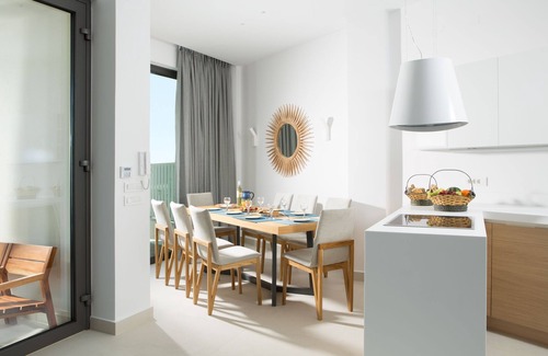 Kato Galatas Villa | Lux Villa with Private Pool★Beach at 150mt ★ Sea View★ 15-20% OFF for 2018