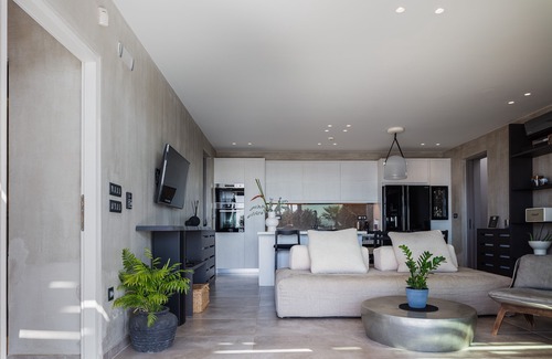 Vizari Villa | Luxe Coastal Escape with Sea Views - Private Heated Pool, Close to Agios Pavlos Beach!
