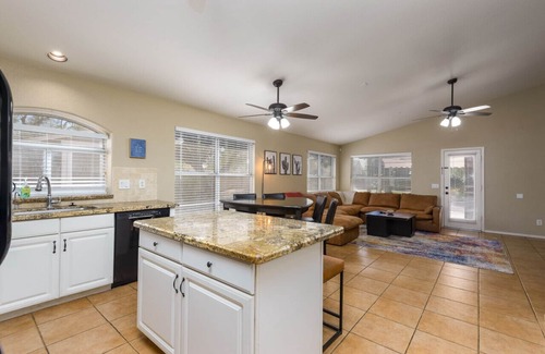 Superstition Springs House | Luxe Desert-Chic 3BR | Heated Pool + Spa | Grill