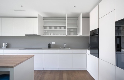Escher Wyss Apartment | Luxe Escher Wyss 2BR w/Storage & W/D, nr Station, by Blueground