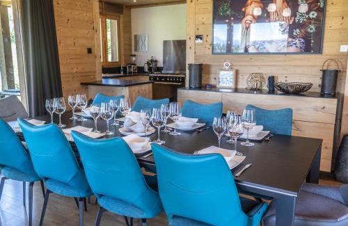 Le Chambon-sur-Lignon House | Luxe et détente : Lodge avec SPA privatif et accès piscine, golf, et aire de jeux. - FR-1-582-39
