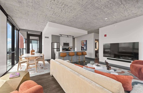 West Loop Apartment | Luxe Group Getaway, Steps from West Loop's Best