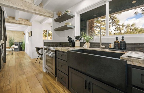 Boulder Bay Cabin | Luxe Lakefront Cabin w/Hot Tub, Game Room, Boat Dock.