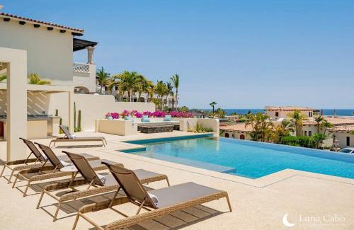 Buzzards Villa | Luxe Oceanview Villa with Pool Hot Tub BBQ and Fire Pit