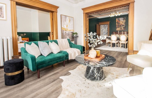 Saint John House | Luxe Turn-Of-The-Century Suite by Reversing Falls