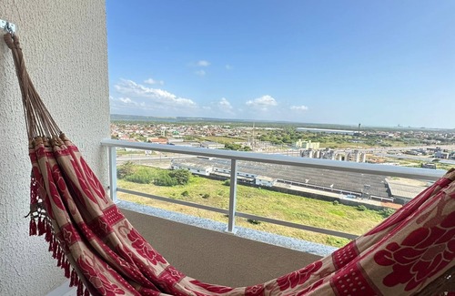 Ponta de Campina Apartment | Luxury Apartment - 600m from the beach - sea view - complete - João Pessoa/Cabedelo
