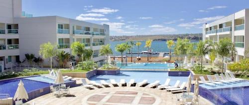 Brasilia Apartment | Luxuoso Flat Brisas do Lago Terraço Aconchegante