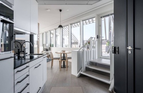 Tampere Apartment | Luxurious 1BR Apt | Kansi | Jacuzzi & 60m2 Terrace