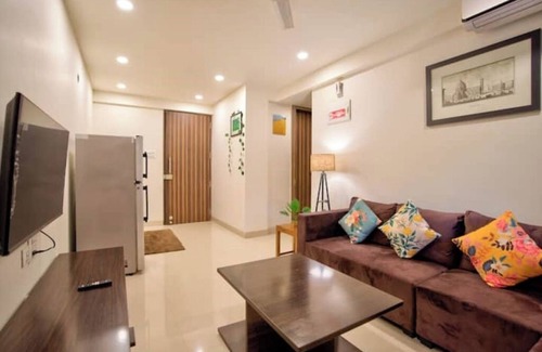 Vagator Apartment | Luxurious 2BHK With Pool.nn