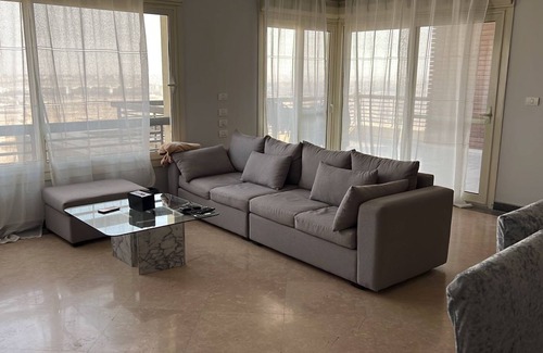 Bulaq ad Dakrur Apartment | Luxurious 3 bdrm Appt in elite prestigious NG compound viewing Guiza Pyramids