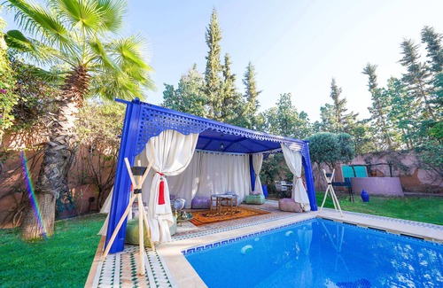 Aghmat Villa | Luxurious Aghmat Villa with Private Pool and Panoramic Mountain Views