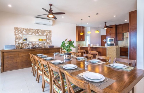 Akumal Villa | Luxurious and elegant beachfront villa with a heated pool!