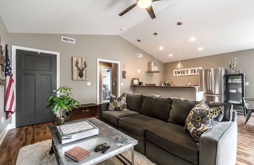 Merion Village House | Luxurious Carriage House with EV Garage Parking. Available for Annual Rental.