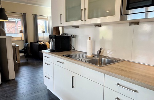 Pelzerhaken House | Luxurious house for 6-8 people and dog with sauna, fireplace, garden and play area