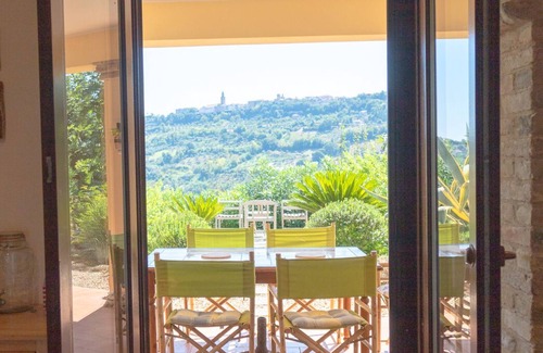 Citta Sant'Angelo Villa | Luxurious Hilltop Villa, swimming pool, glorious panoramic views and olive grove
