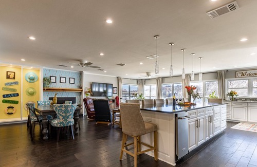 Marble Falls House | Luxurious Lakehouse | Indoor Pool-Hot Tub-Fire Pit