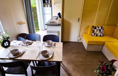 Luxembourg Ardennes House | Luxurious mobile home at Resort Walsdorf, Luxembourg, for 7 guests. Ideal for nature and culture lovers.
