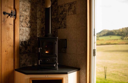 Monmouth Cabin | Luxurious shepherd's hut with star gazing skylight, secluded countryside location with fantastic views