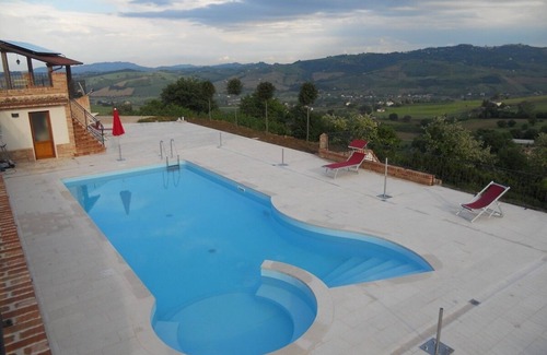 Monte Rinaldo Villa | Luxurious single villa in panoramic position with pool, super panoramic position