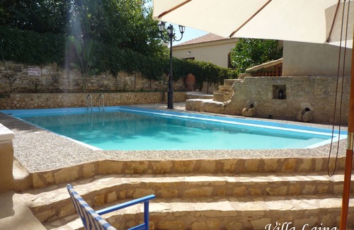 Pyrgos Psilonerou Villa | ★ Luxurious stone villa, totally private pool, peaceful, near sea, WiFi, parking