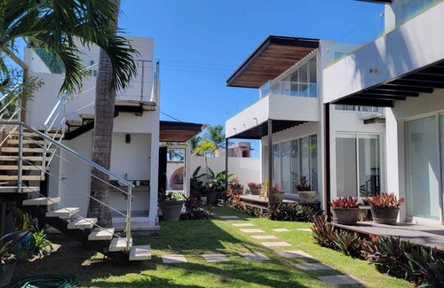 Bajio Resort | Luxurious Surf Resort in Pascuales Mexico - Room #1 Private - On the Beach