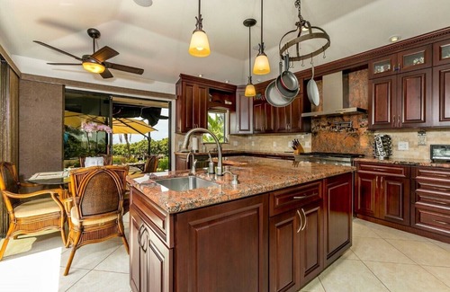 Wailea House | Luxurious Tropical Home with Heated Pool, 5min to Wailea Beach, Mini Split ACs!