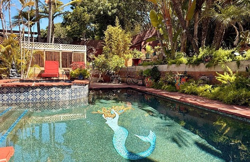 University City House | Luxurious Tropical Retreat w/Pool and Hot Tub