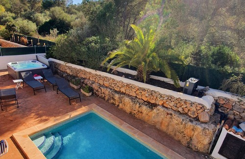 Cala Murada Villa | Luxurious villa near beach: swimming pool (heatable), whirlpool, high speed WiFi