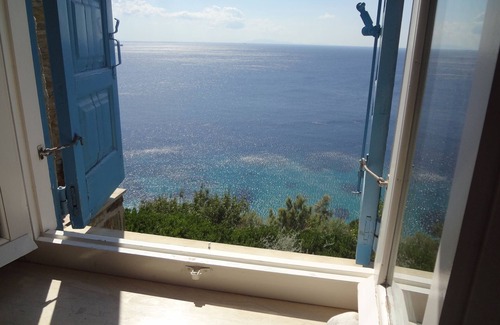 Andros Town Villa | Luxurious villa with Privet beach.