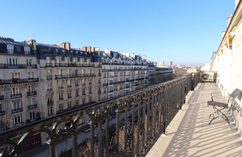 Faubourg Saint-Germain Apartment | Luxury 2 BD 2 BTH, balcony, great views of Invalides and Paris, insurance incl.