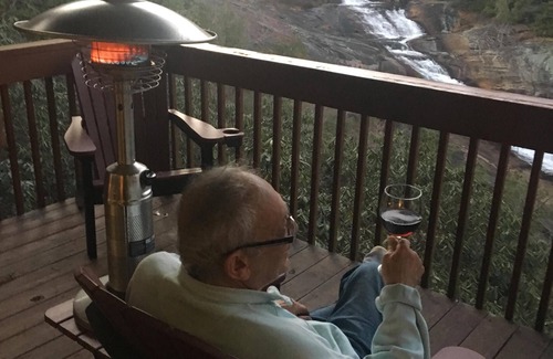 Lake Toxaway Condo | LUXURY 2BR/2BA SPECTACULAR OVER FALLS DECK/GRILL UPSCALE, COMFORTABLE FURNITURE