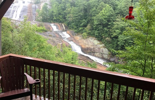 Lake Toxaway Condo | LUXURY 2BR/2BA SPECTACULAR OVER FALLS DECK/GRILL UPSCALE, COMFORTABLE FURNITURE