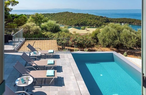 Sivota Villa | Luxury 3 BR Villa Benedetta in Sivota Thesprotias offering privacy and sea views
