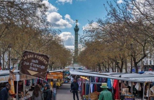 Quartier de la Roquette Apartment | Luxury 3br/2ba with aircon in Bastille